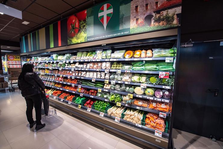 Imaxe dun supermercado.. EROSKI / Europa Press