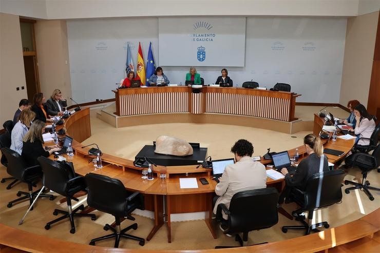 Comisión 5ª, Sanidade, Política Social e Emprego, celebrada o 19 de abril de 2023.. PARLAMENTO DE GALICIA 
