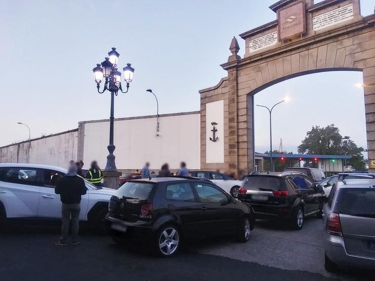 Traballadores de Navantia ás portas do estaleiro de Ferrol / Europa Press
