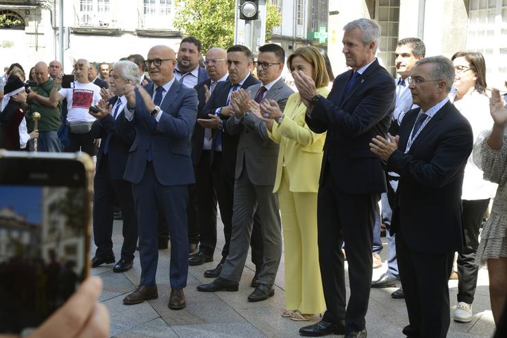 Rueda participa na constitución da nova corporación provincial ourensá.. Rosa Veiga - Europa Press 