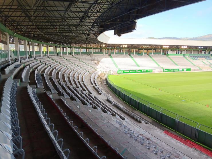 Estadio da Malata, sede do Racing Club de Ferrol.. CONCELLO DE FERROL 