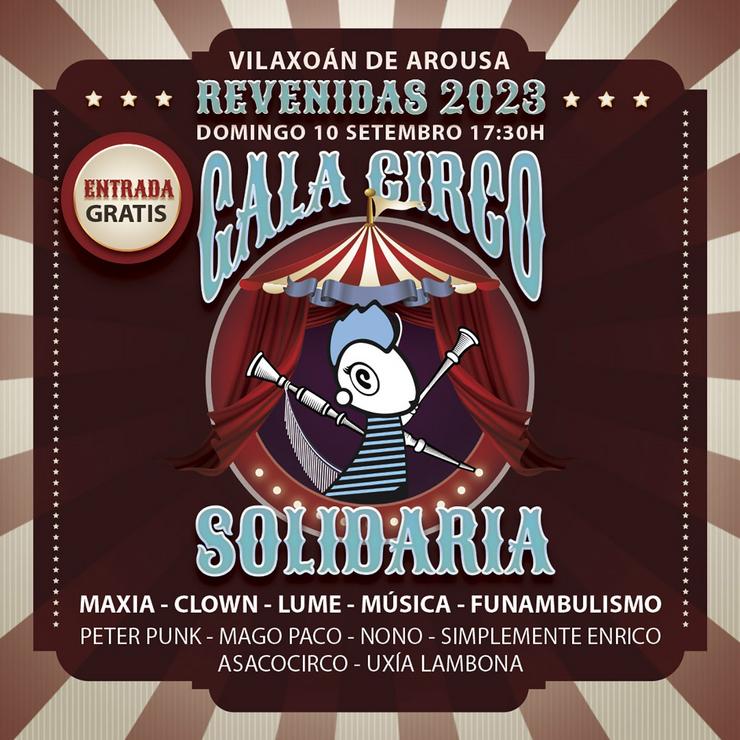 Gala Solidaria de Circo do festival Revenidas 