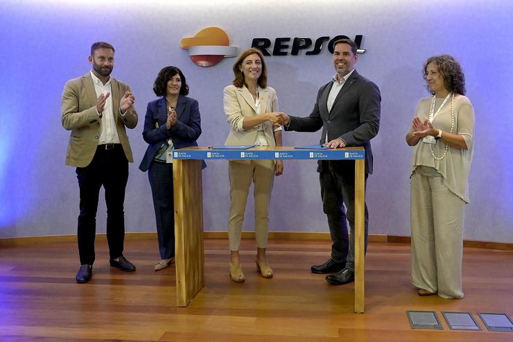 Arquivo - Repsol e a Xunta asinan un protocolo xeral de colaboración para o desenvolvemento da economía circular en Galicia. MONCHO FONTES - Arquivo 