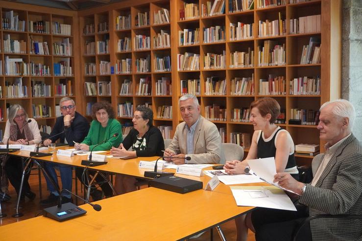 Presentación dos actos de conmemoración do centenario da creación do Seminario de Estudos Galegos. CCG 