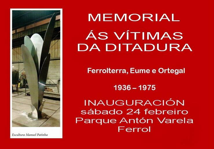 Unha escultura homenaxeará ás máis de 900 persoas asasinadas polo franquismo en Ferrolterra 
