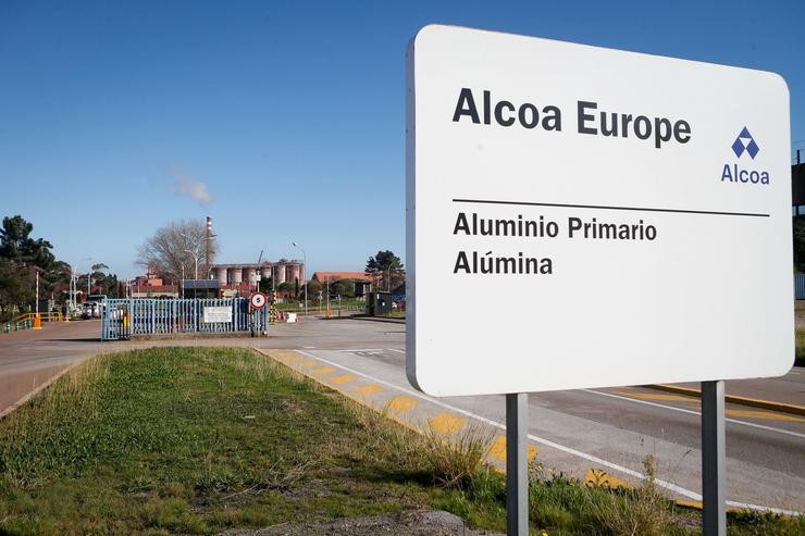 A fábrica de Alcoa, a 24 de xaneiro de 2024, en San Cibrao / Carlos Castro - Arquivo / Europa Press