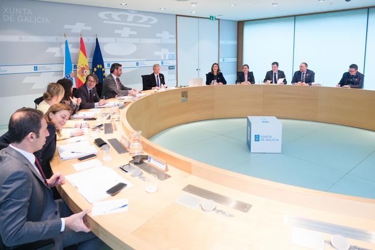 Rueda preside a reunión do Consello da Xunta 