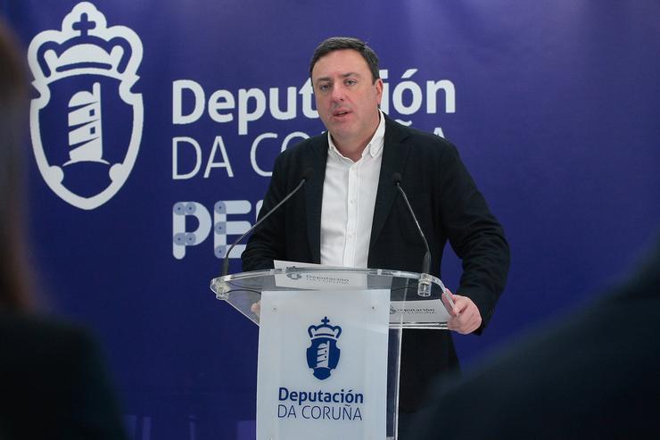 O presidente da Deputación da Coruña, Valentín González Formoso 