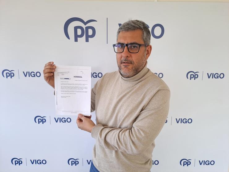 O concelleiro do PP en Vigo, Miguel Martín / PP DE VIGO