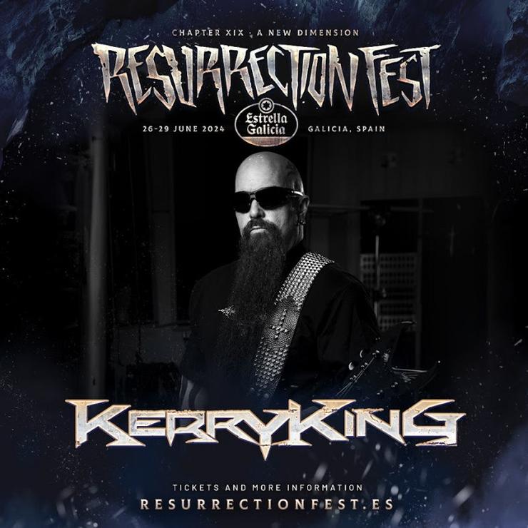 Kerry King actuará no Resurrection Fest 2024. RESURRECTION FEST 