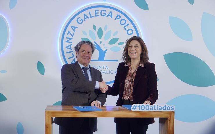 Xunta e Conxemar ratifican en convenio de adhesión da empresa á Alianza galega polo clima. XUNTA DE GALICIA 