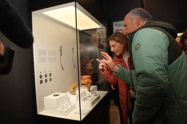 A Xunta abre en ONS un museo de arqueoloxía para dar a coñecer os restos patrimoniais atopados na illa.. XUNTA 