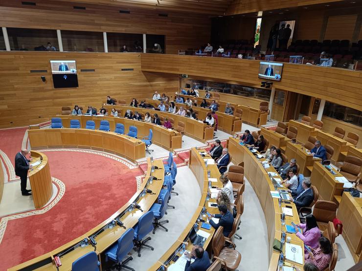 Primeiro pleno ordinario da Cámara galega na XII Lexislatura 