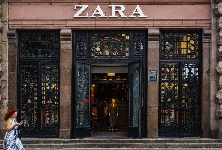 Tenda de Zara, do grupo Inditex, en Kiev / EP - Arquivo