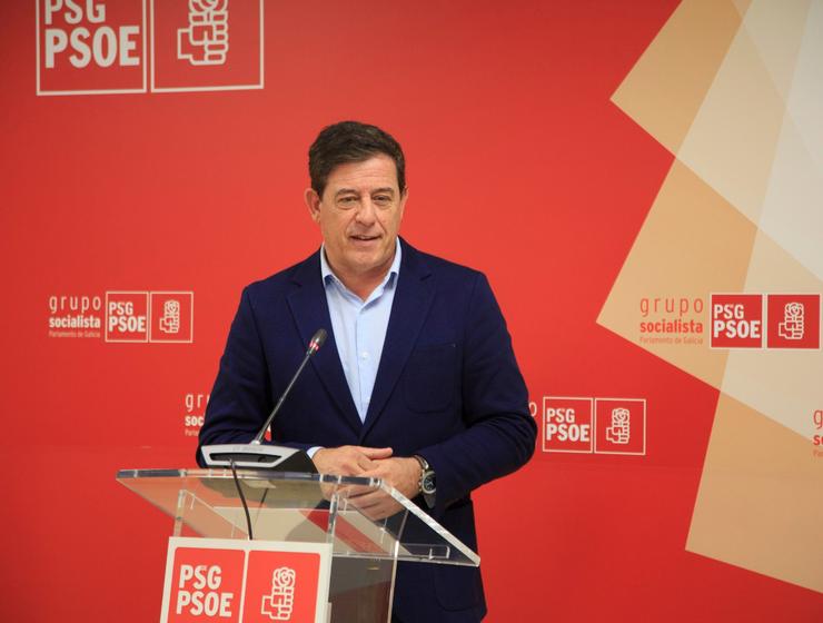 Besteiro avanza unha ofensiva pola "rexeneración democrática" no Parlamento a cargo do PSOE galego. PSDEG / Europa Press