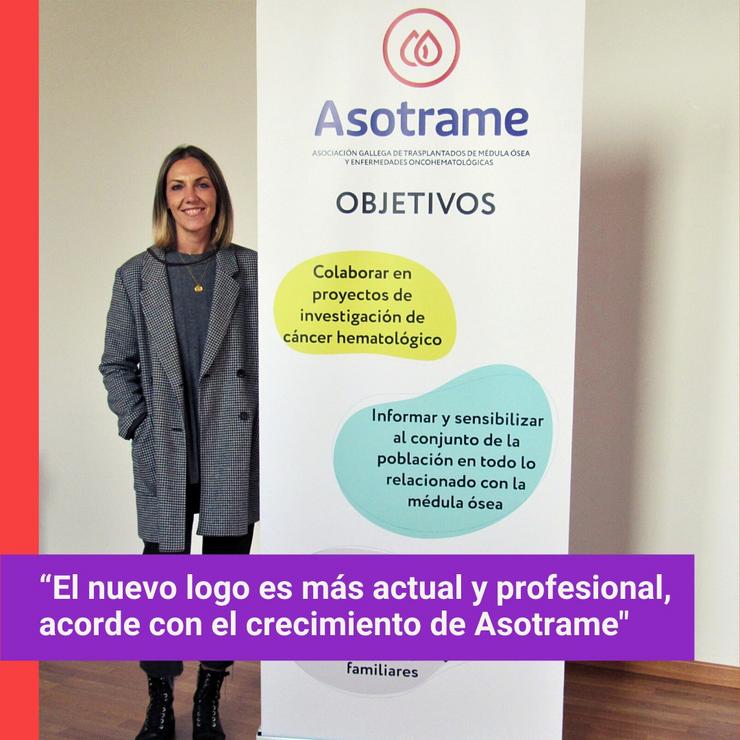 Cristina Piñeiro, presidenta de Asotrame/ Asotrame Facebook 