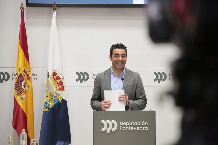 O presidente da Deputación de Pontevedra, Luís López / ANTONIO VIDAL