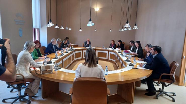 Reunión da Xunta de Portavoces do Parlamento de Galicia / PARLAMENTO DE GALICIA